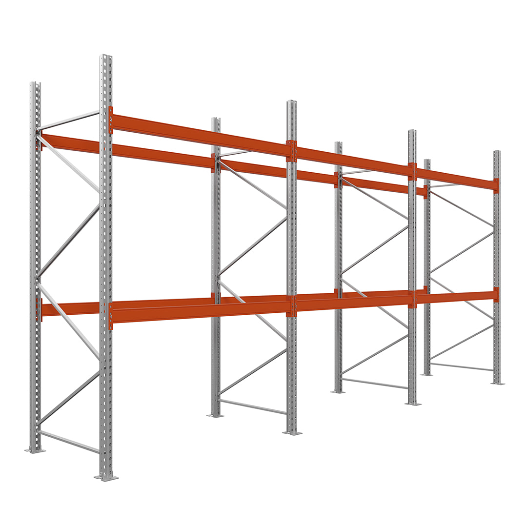 Raklapos állvány300x270x110-2 police|3 modulok