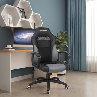 Ergonomikus gamer szék, billenő funkcióval, 106-116x70x64cm - Hover