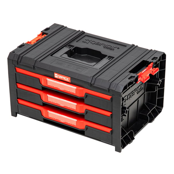 Qbrick System PRO szerszámos láda 3 fiókkal 