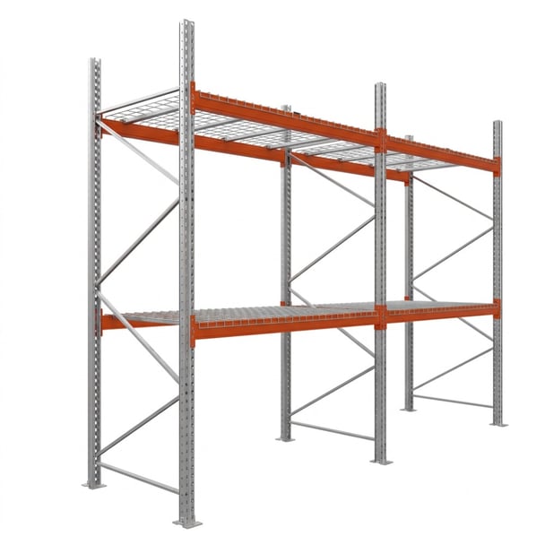 Palettenregale - Grundregal - 300 - 270 - 110 - 2 - 1000 - 2 - Wire mesh