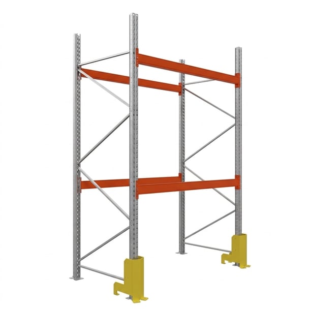 Palettenregale - Grundregal - 350 - 185 - 110 - 2 - 1000 - 1 - protector