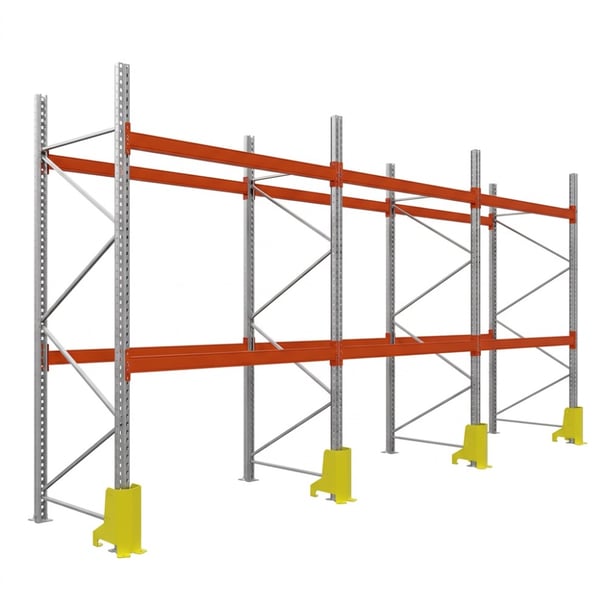 Palettenregale - Grundregal - 400 - 270 - 110 - 2 - 1000 - 3 - protector