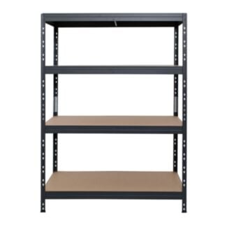 Nagy teherbírású polc RIVET 180X120cm HDF polclapokkal - Hover