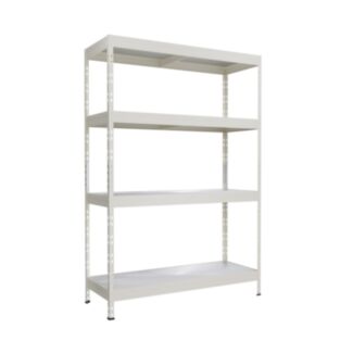 Nagy teherbírású fém polc RivetGreen L 180x120x45cm, HDF polclapokkal