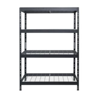 Nagy teherbírású polc acélrácsos polclapokkal RIVET 180X120X45cm  - Hover
